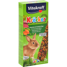 Лакомство для кроликов Vitakraft Крекеры овощные 2 шт