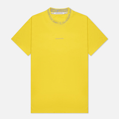 Мужская футболка Calvin Klein Jeans Logo Jacquard, цвет жёлтый