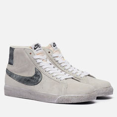 Мужские кроссовки Nike SB Zoom Blazer Mid PRM, цвет бежевый