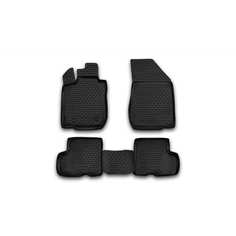 Автомобильные коврики в салон LADA Largus, 2012-, 7 мест, ELEMENT