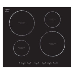 Индукционная варочная панель Midea MIH64140, независимая, черный