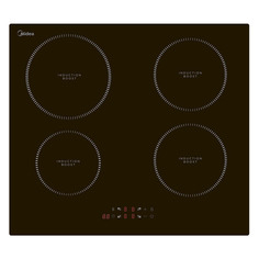 Индукционная варочная панель Midea MIH64100, независимая, черный