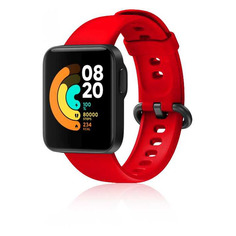 Ремешок DF xiClassicband-06 для Xiaomi Mi Watch Lite красный (DF XICLASSICBAND-06 (RED))