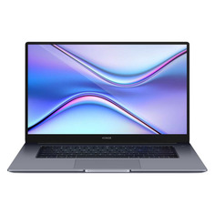Ультрабук Honor MagicBook X15, 15.6", IPS, Intel Core i5 10210U 1.6ГГц, 8ГБ, 512ГБ SSD, Intel UHD Graphics , Windows 10 Home, 53011VNJ, серый