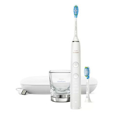 Электрическая зубная щетка Philips Sonicare DiamondClean 9000 HX9913/17, цвет: белый