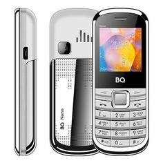 Сотовый телефон BQ Nano 1415, серебристый
