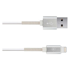 Кабель GAL 2406SM, Lightning (m) - USB (m), 1м, ассорти