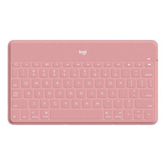 Клавиатура Logitech Keys-To-Go, USB, беспроводная, розовый [920-010122]