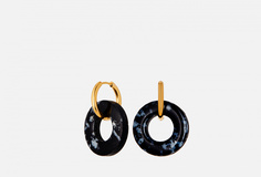 Серьги из одного круга Recycle.Object