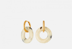 Серьги из одного круга Recycle.Object