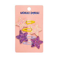 Детские заколки для волос "Сияющие звездочки" Moriki Doriki