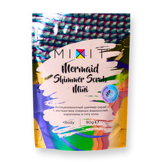 Антицеллюлитный шиммер-скраб мини Mermaid Shimmer Scrub Mini Mixit