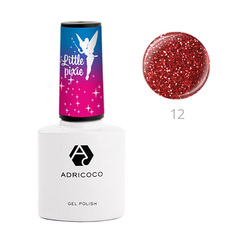 ADRICOCO, Гель-лак Little Pixie №12, Аленький цветочек