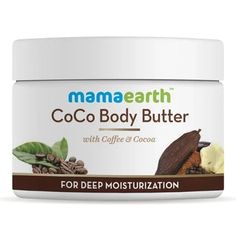 MamaEarth, Крем-масло для тела Coffee & Cocoa, 200 г