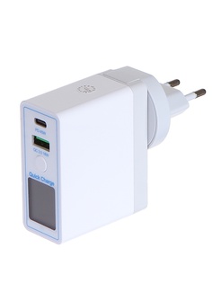 Зарядное устройство Palmexx USB-C 45W + QC3.0 18W PX/PA-PD-QC-63W