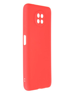 Чехол Neypo для Xiaomi Redmi Note 9T Soft Matte Silicone Red NST22149