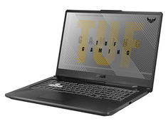 Ноутбук ASUS TUF Gaming F17 FX706LI-HX175 90NR03S1-M03980 (Intel Core i5-10300H 2.5 GHz/8192Mb/512Gb SSD/nVidia GeForce GTX 1650Ti 4096Mb/Wi-Fi/Bluetooth/Cam/17.3/1920x1080/No OS)