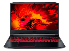 Ноутбук Acer Nitro 5 AN515-55-77QU NH.Q7JER.007 (Intel Core i7 10750H 2.6Ghz/16384Mb/512Gb SSD/nvidia GeForce GTX 1660 Ti 4096Mb/Wi-Fi/Bluetooth/Cam/15.6/1920x1080/DOS)