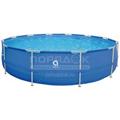 Бассейн каркасный Avenli PU091505 с фильтр-насосом и лестницей, 450х122 см