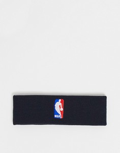 Черная повязка на голову Nike NBA-Черный