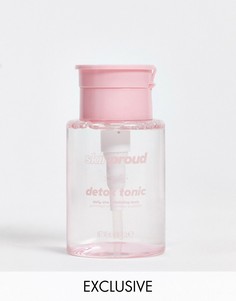 Детокс-тоник для ежедневного использования с гликолевой, молочной и салициловой кислотами Skin Proud Daily AHA BHA Detox Tonic-Бесцветный Lottie
