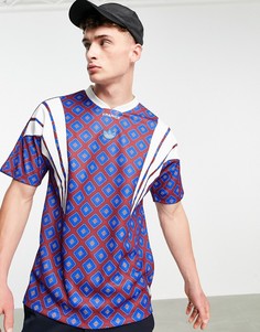 Футболка разных цветов adidas Originals Euros France-Multi