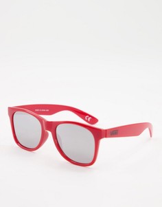 Красные солнцезащитные очки с плоскими дужками Vans-Красный