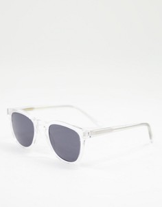 Круглые солнцезащитные очки с прозрачной оправой в стиле унисекс A.Kjaerbede Bate-Прозрачный