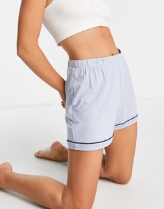 Голубые пижамные шорты Lindex Cissi-Голубой
