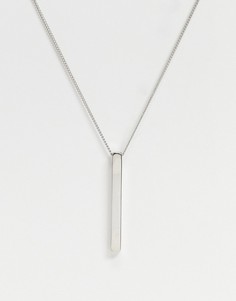 Ожерелье с подвеской Burton-Серебристый