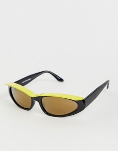 Черные солнцезащитные очки "кошачий глаз" Spitfire-Черный