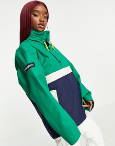 Темно-синяя/зеленая свободная куртка Berghaus Smock 86-Темно-синий