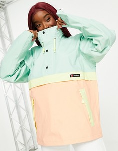 Розово-голубая свободная куртка Berghaus Smock 86-Розовый цвет
