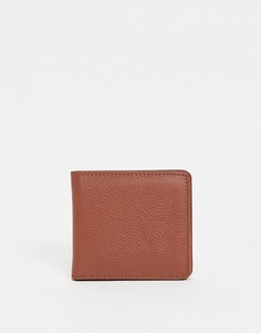 Кожаный бумажник Urbancode-Коричневый цвет