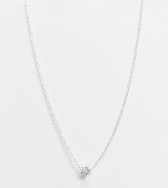 Серебряное ожерелье с подвеской-звездой Kingsley Ryan Curve-Серебристый