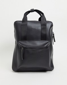 Рюкзак из искусственной кожи с ручкой сверху Fenton-Черный цвет