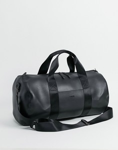 Спортивная сумка из искусственной кожи Fenton-Черный цвет