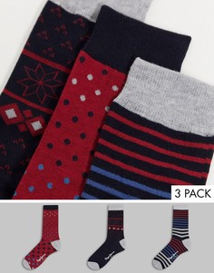 Набор из 3 пар носков Pepe Jeans Roddy-Многоцветный