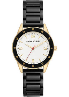 fashion наручные женские часы Anne Klein 3658GPBK. Коллекция Ceramic