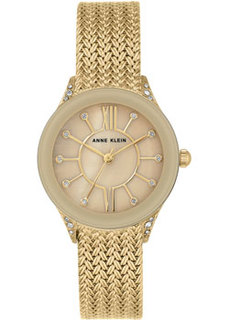 fashion наручные женские часы Anne Klein 2208TMGB. Коллекция Crystal