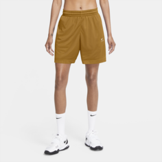 Женские баскетбольные шорты Nike Swoosh Fly - Коричневый