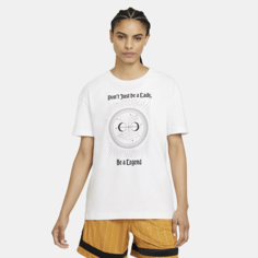 Женская баскетбольная футболка прямого кроя Nike “Legend” - Белый