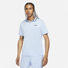 Мужская теннисная рубашка-поло NikeCourt Dri-FIT Victory - Синий