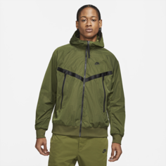 Мужская куртка Windrunner с капюшоном без подкладки Nike Sportswear Premium Essentials - Зеленый