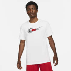 Мужская баскетбольная футболка Nike Dri-FIT - Белый