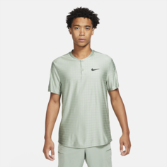 Мужская теннисная рубашка-поло NikeCourt Dri-FIT Advantage - Зеленый
