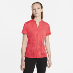 Женская рубашка-поло для гольфа Nike Dri-FIT Victory - Красный