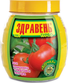 Удобрение ВАШЕ-ХОЗЯЙСТВО Здравень Турбо: для томатов и перцев, 300 г (4620015698212)