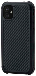 Чехол PITAKA для iPhone 11, противоударный, черный/серый (KI1101RP)