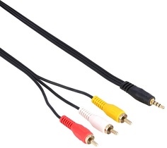 Кабель Auchan Qilive 3xRCA m/m jack 3.5mm